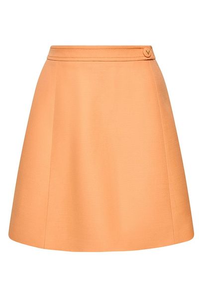 Valentino High-Rise A-Line Skirt