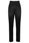 Saint Laurent High-Rise Pleated Trousers