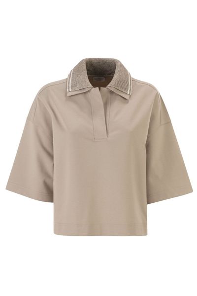 Brunello Cucinelli Couture Interlock Polo Shirt