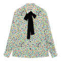 Valentino All-Over Printed Straight Hem Shirt