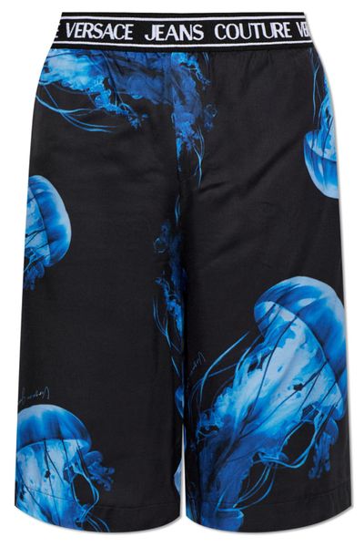 Versace Jeans Couture Jellyfish Print Shorts