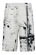 Alexander McQueen Fold Printed Bermuda Shorts