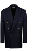 Saint Laurent Double-Breasted Long-Sleeved  Jacket