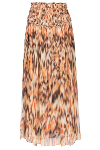 Isabel Marant Rolande Abstract Patterned Maxi Skirt