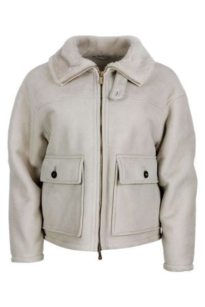 Eleventy Zip-Up Pocket Jacket