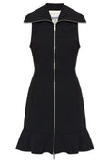 Ganni Bonded Crepe Mini Dress