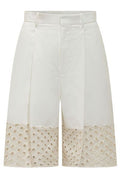 Marni Broderie Hem Bermuda Shorts