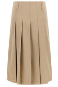 A.P.C. Pleated Midi Skirt