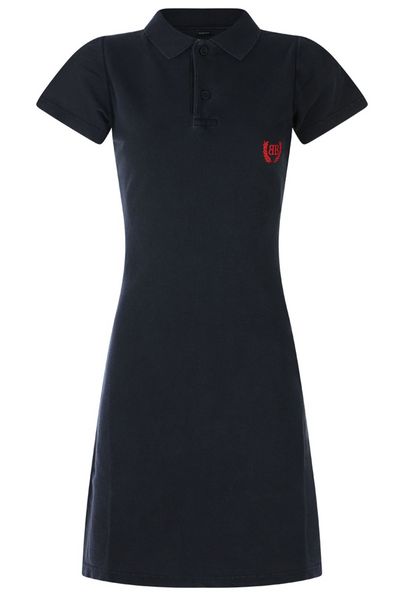Balenciaga Polo Collar Mini Dress