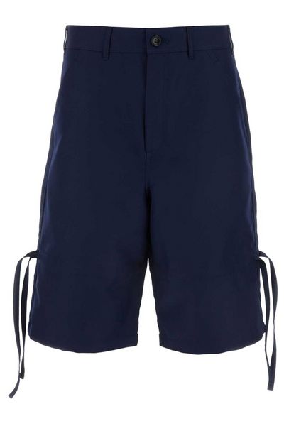 Comme des Garçons Drawstring Bermuda Shorts