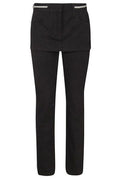 Givenchy Slim Leg Mini Skirt Effect Jeans