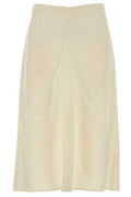 Bottega Veneta Shiny Midi Skirt