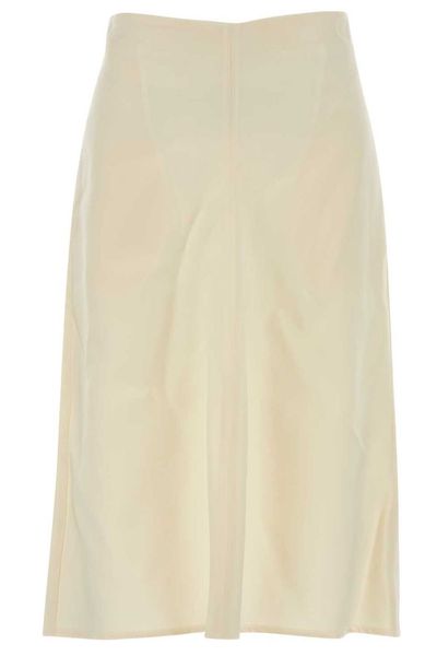 Bottega Veneta Shiny Midi Skirt