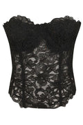 Ermanno Scervino Embroidered Lace Bustier Top