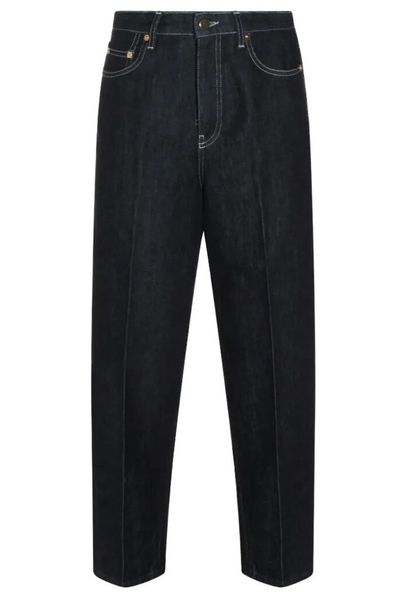 Fabiana Filippi Embroidered Straight-Leg Jeans