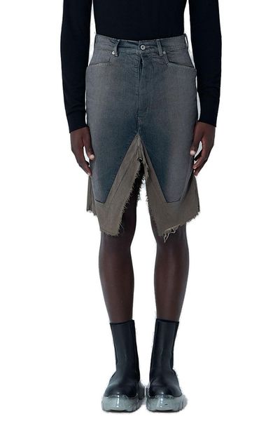 Rick Owens Frayed Edge Shorts