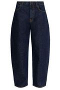 Alaïa Low Round Denim Pants