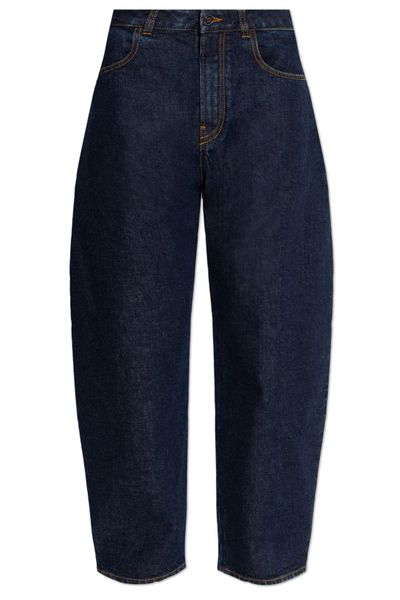 Alaïa Low Round Denim Pants