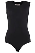 Maison Margiela Sleeveless Logo Detailed Bodysuit