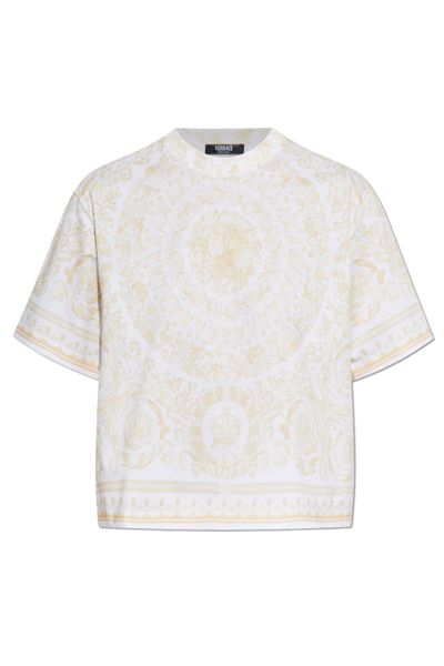 Versace Medusa-Printed Crewneck T-Shirt