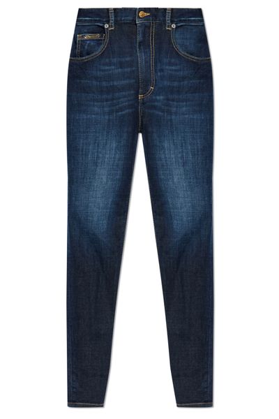 Dsquared2 High Wait Tapered Skinny Jeans