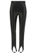 Balmain Leather Stirrup Pants