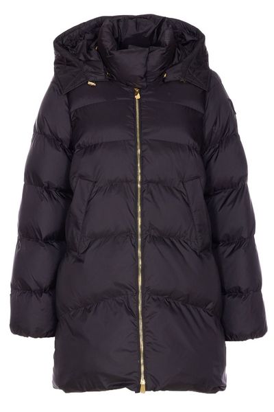 Pinko Quilted Hooded Coat