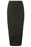 Dries Van Noten Ruched Zipped Skirt