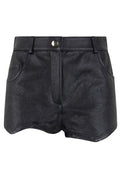 Moschino Button Detailed Asymmetric Shorts