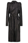 Rick Owens Double-Breasted Belted Coat