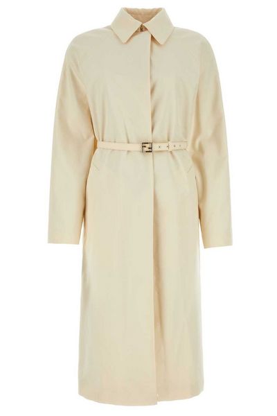 Fendi Single-Breasted Overcoat