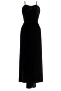 Maison Margiela Spaghetti Strap Velvet Dress