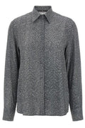 Ermanno Scervino Herringbone Patterned Shirt