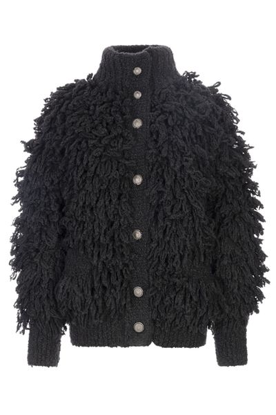Moncler Grenoble BUtton-Up High Neck Cardigan