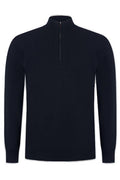 Kiton Long-Sleeved Half-Zip Jumper