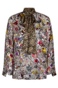 Roberto Cavalli Scarf Printed Shirt