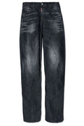 Dsquared2 Washed Distressed Tapered Jeans