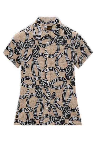 Loewe Short-Sleeved Buttoned Top