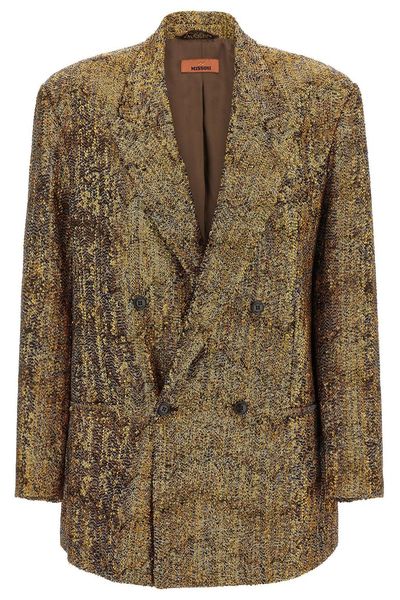 Missoni Sequin Double-Breasted Blazer