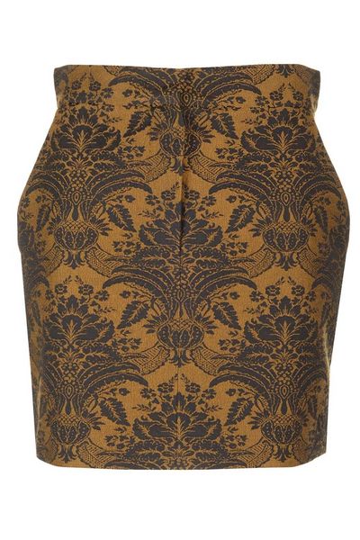 Max Mara All-Over Patterned Mini Skirt