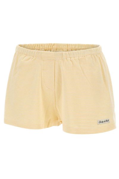 Sporty & Rich Signature Logo House Shorts