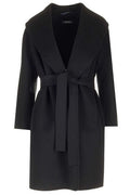 'S Max Mara Belted Long-Sleeved Coat