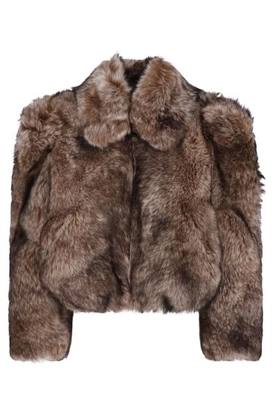 Chloé Shearling Cropped Jacket