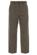 Brunello Cucinelli Cropped Straight-Leg Trousers
