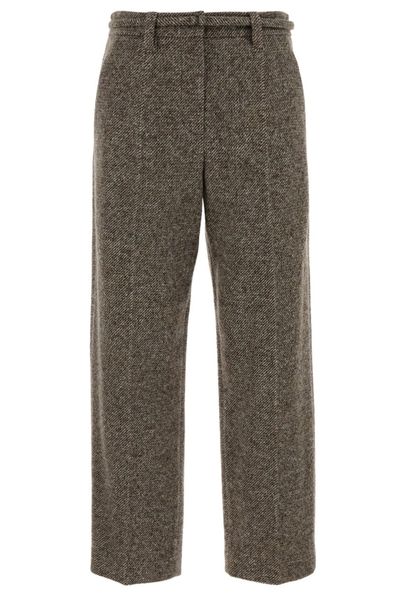 Brunello Cucinelli Cropped Straight-Leg Trousers