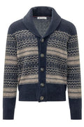 Brunello Cucinelli Patterned Shawl Collar Cardigan