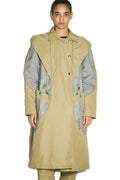 Kiko Kostadinov Colour-Block Double-Breasted Coat