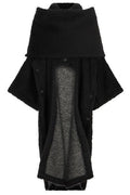 Batakovic Draped Wide-Sleeve Coat