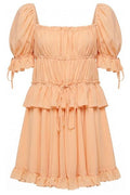 Chloé Ruffled Tiered Mini Dress