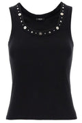 Versace Medusa Ribbed Tank Top